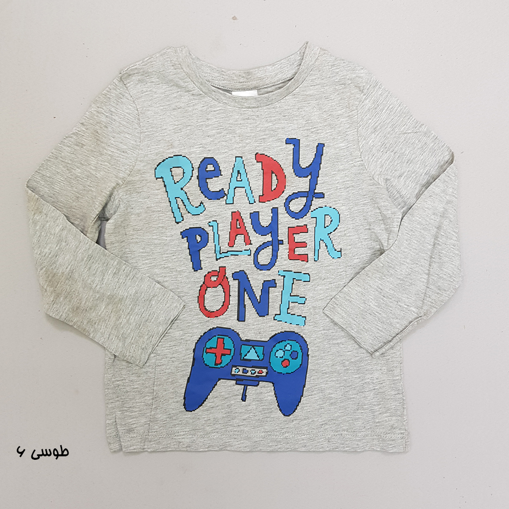 بلوز پسرانه 34608 سایز 2 تا 10 سال کد 3 مارک Palomino