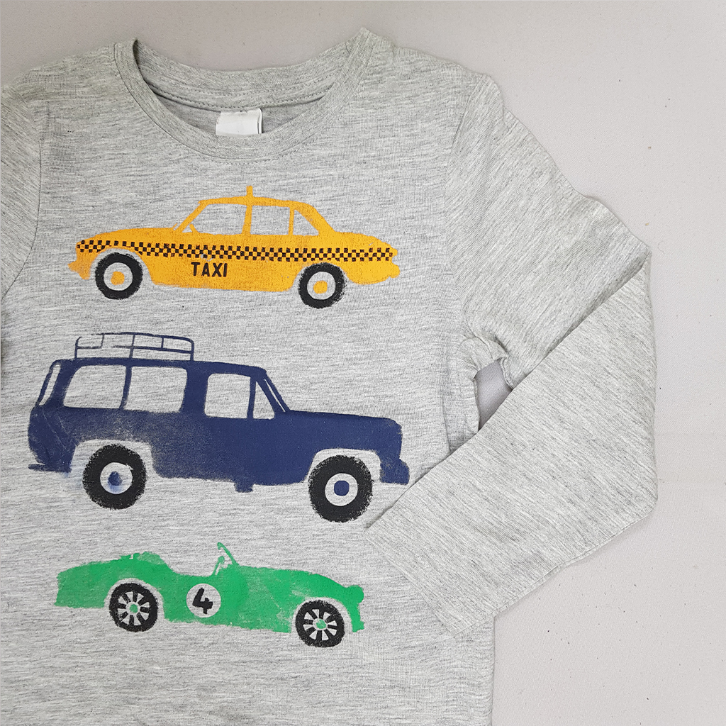 بلوز پسرانه 34608 سایز 2 تا 10 سال کد 3 مارک Palomino   *