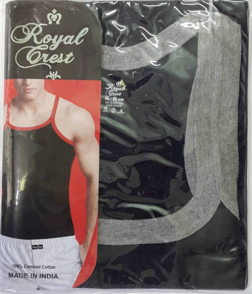 زیرپوش یقه خشت مردانه 35087 سایز M.L.XL.XXL مارک ROYAL GRET