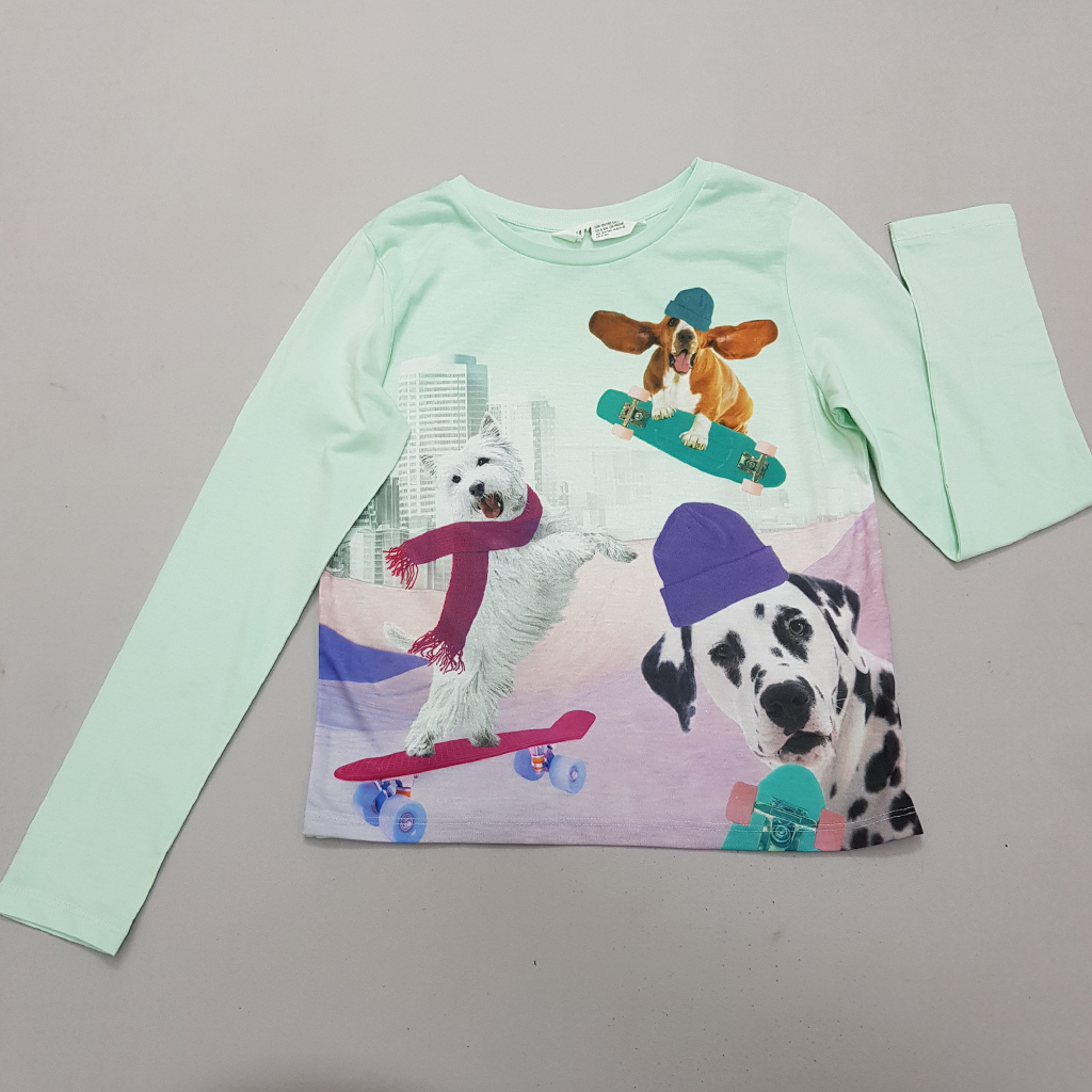بلوز بچگانه 34703 سایز 9 تا 14 سال مارک H&M   *