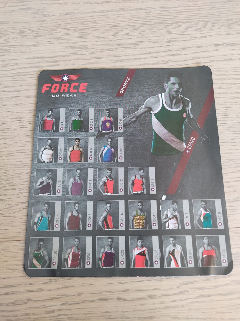 زیرپوش مردانه رکابی مارک FORCE کد 407870