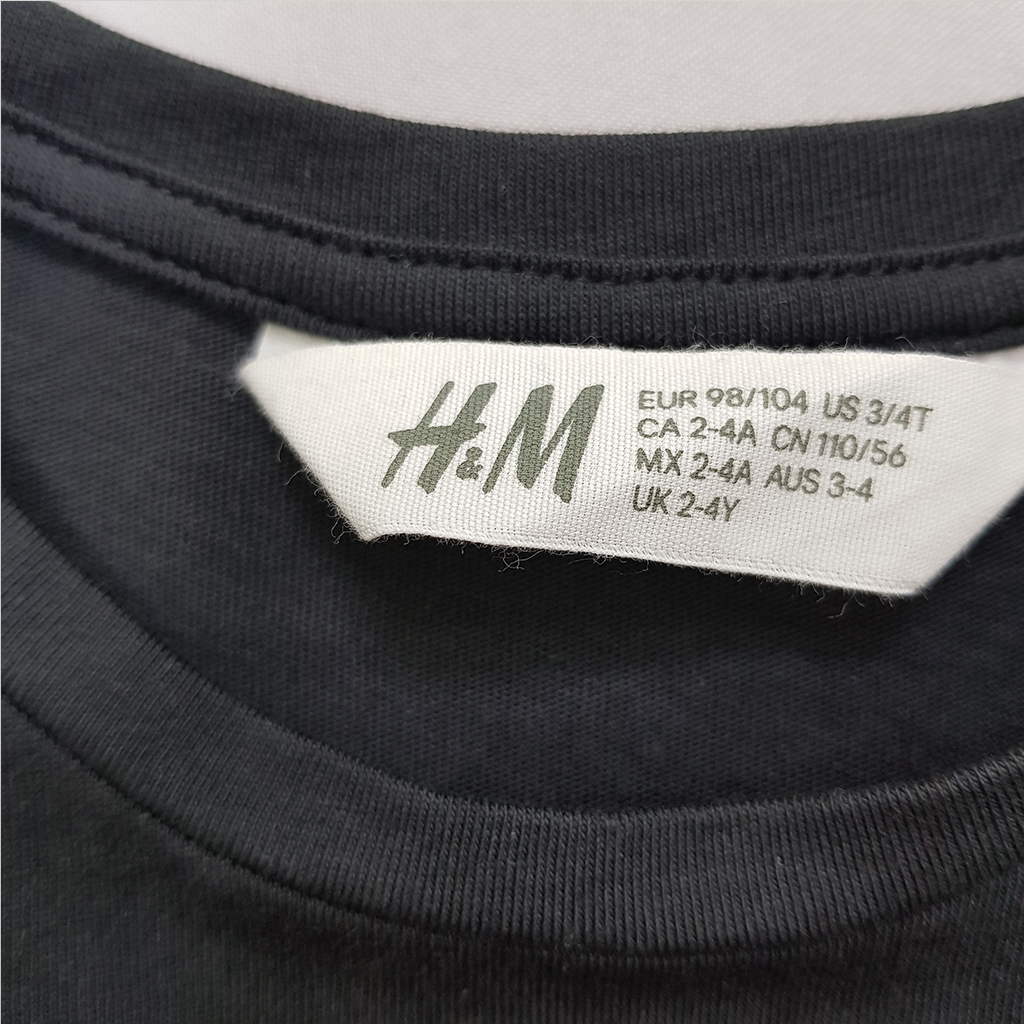 تی شرت دخترانه 34944 سایز 1.5 تا 12 سال مارک H&M