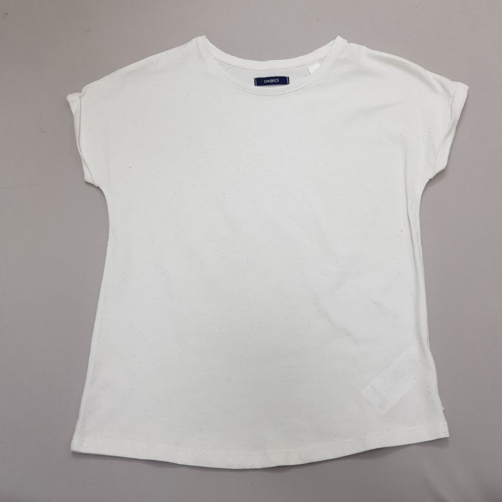 تی شرت دخترانه 34742 سایز 6 تا 14 سال کد 4 مارک OKAIDI