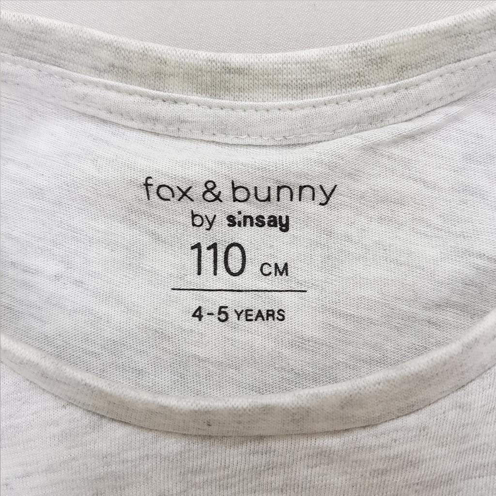 تی شرت پسرانه 35032 سایز 4 تا 12 سال کد 1 مارک Fox&Bunny   *