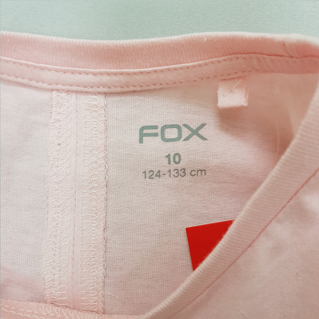 تی شرت دخترانه 35031 سایز 4 تا 16 سال کد 5 مارک FOX