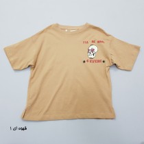 تی شرت بچگانه 35225 سایز 5 تا 14 سال کد 4 مارک ZARA   *