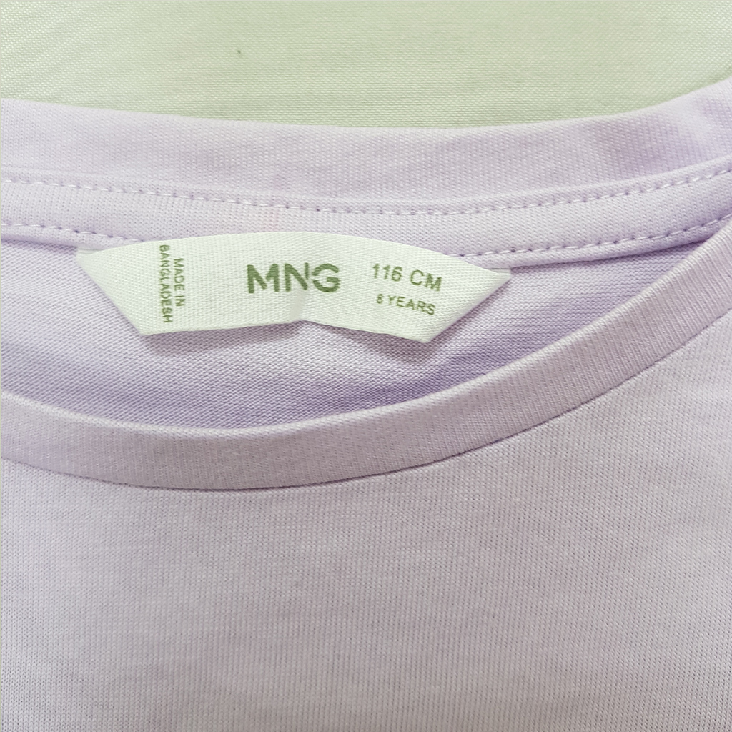 تی شرت دخترانه 35227 سایز 6 تا 14 سال کد 10 مارک MNG