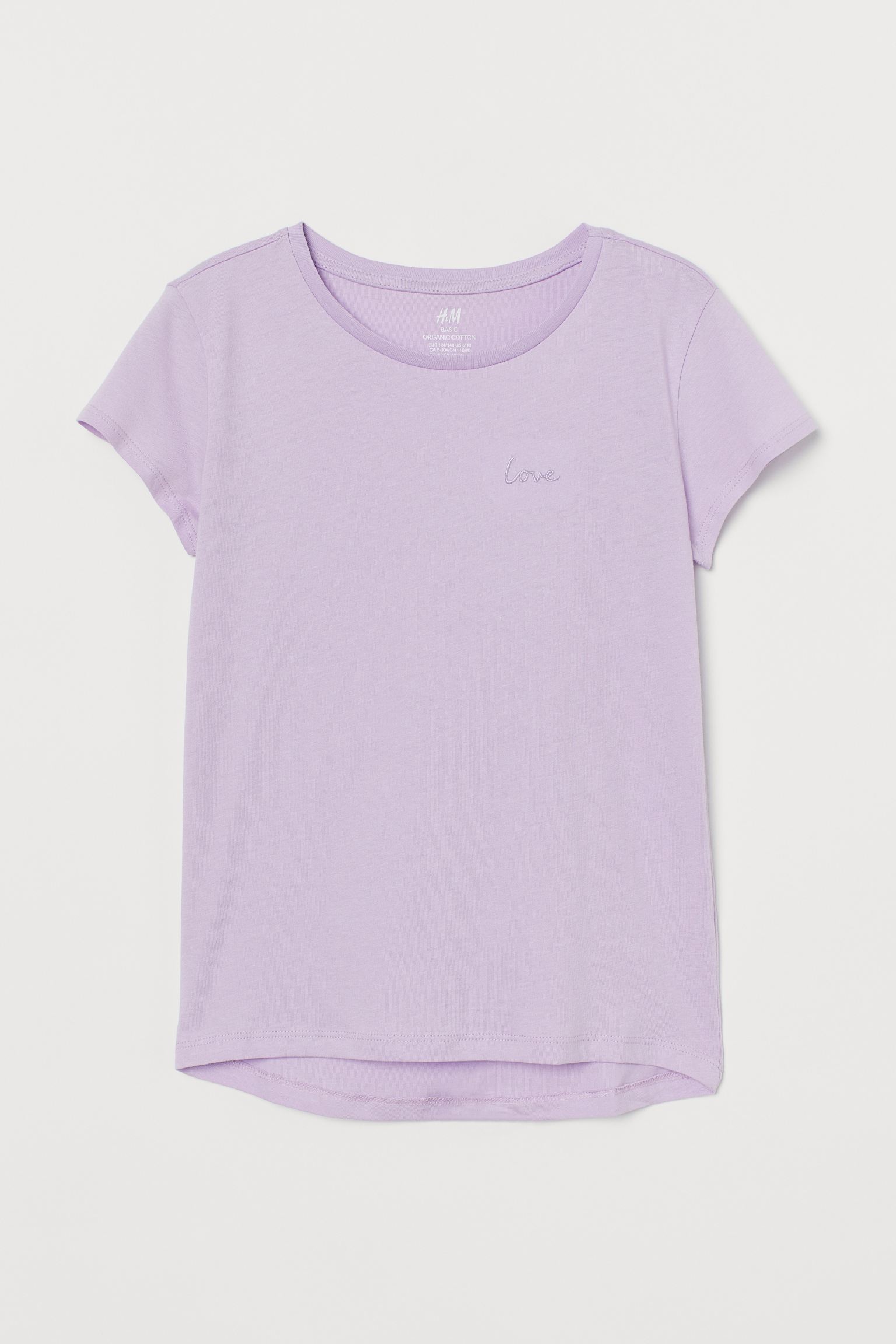 تی شرت دخترانه 35249 سایز 9 تا 14 سال کد 1 مارک H&M