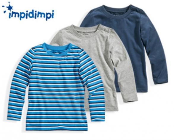 تی شرت سه عددی پسرانه 18234 سایز 62 تا 104 مارک  IMPIDIMPI