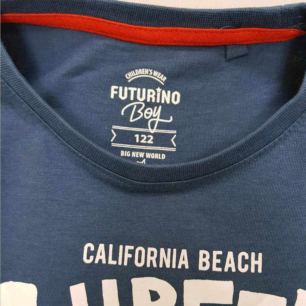 تی شرت پسرانه 35223 سایز 1.5 تا 7 سال کد 8 مارک Futurino