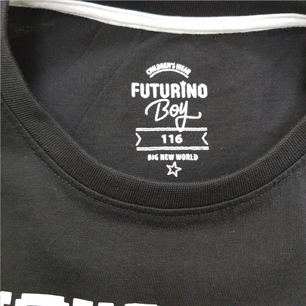 تی شرت پسرانه 35223 سایز 5 تا 14 سال کد 12 مارک Futurino
