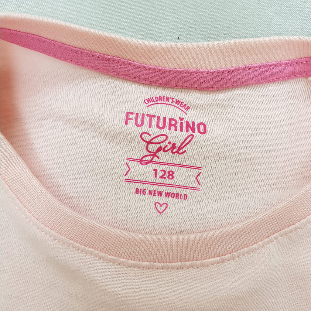 تی شرت دخترانه 35223 سایز 7 تا 14 سال کد 2 مارک Futurino
