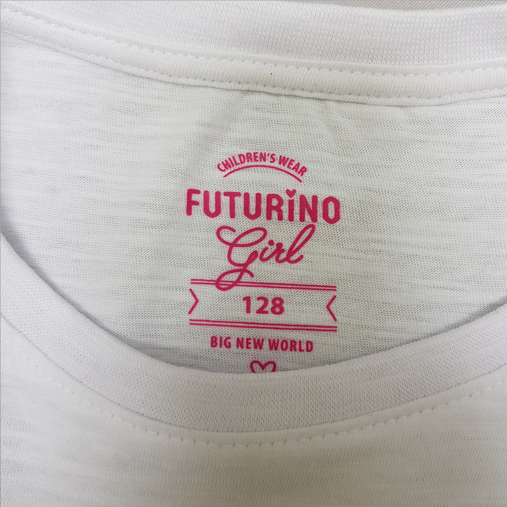 تی شرت بچگانه 35223 سایز 8 تا 14 سال کد 3 مارک Futurino