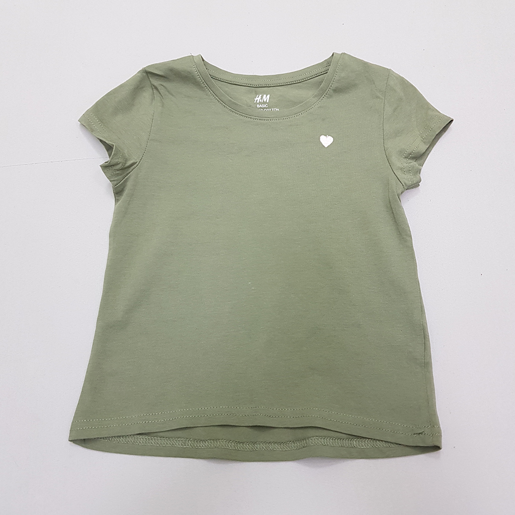 تی شرت دخترانه 35222 سایز 1.5 تا 11 سال کد 12 مارک H&M
