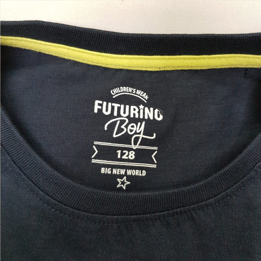 تی شرت پسرانه 35223 سایز 7 تا 14 سال کد 1 مارک Futurino