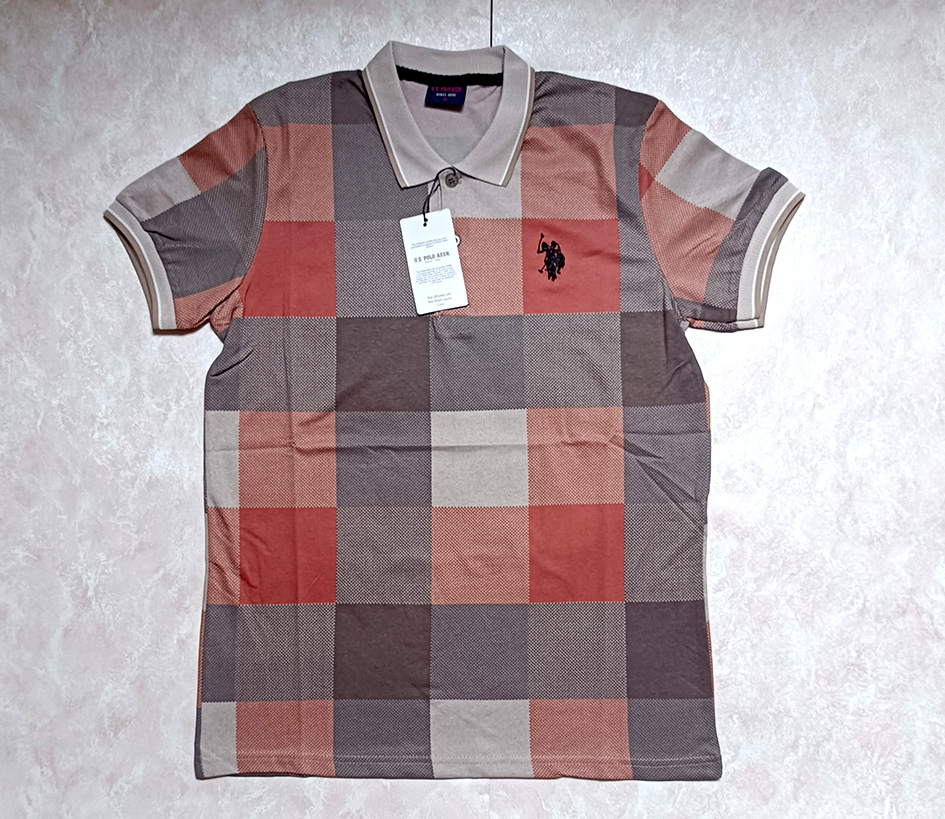 تیشرت یقه دار مردانه برند us polo assn کد 2204608