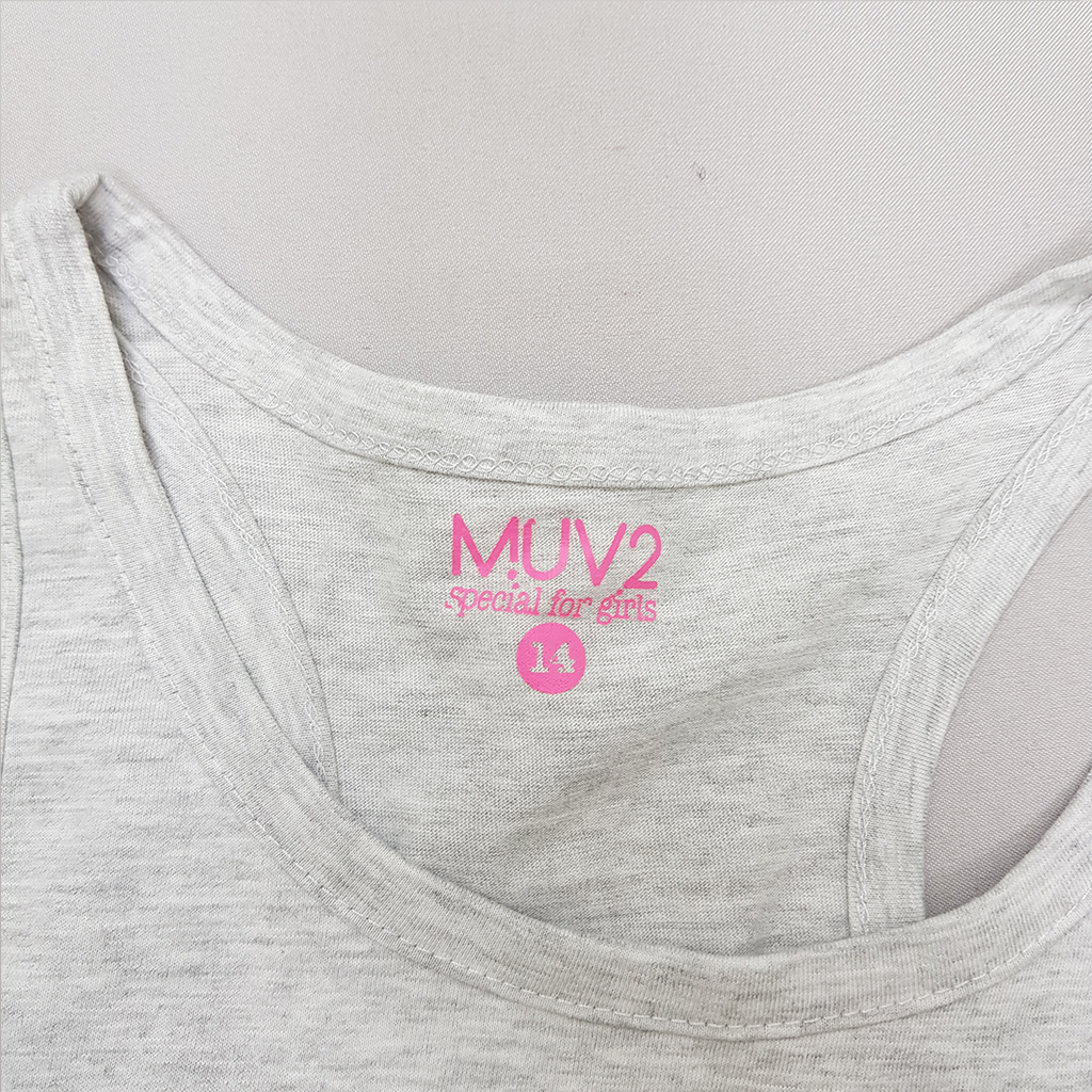 تی شرت حلقه ای دخترانه 35409 سایز 12 تا 16 مارک MUV