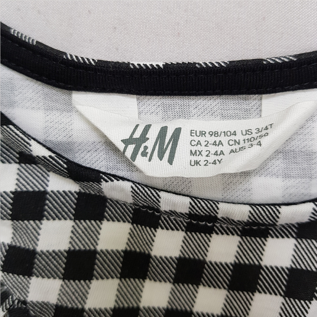 بلوز دخترانه 35398 سایز 1.5 تا 12 سال مارک H&M   *