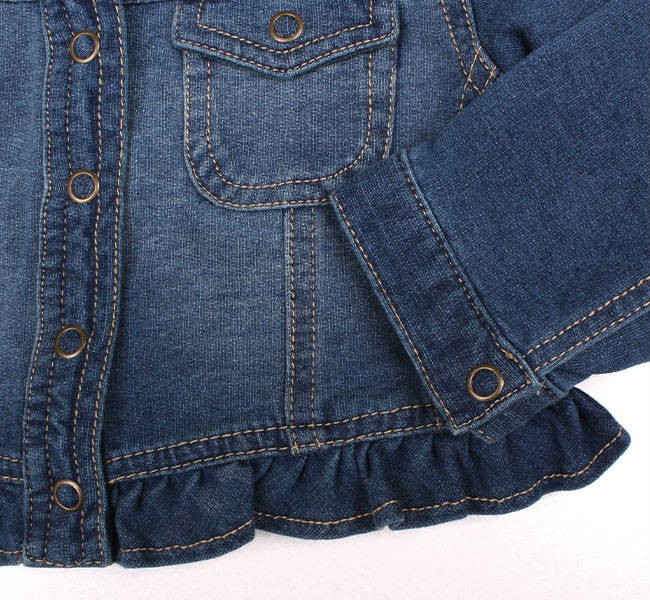 ژاکت جینز دخترانه 18219 سایز بدوتولد تا 12 ماه مارک EARLY DAYS