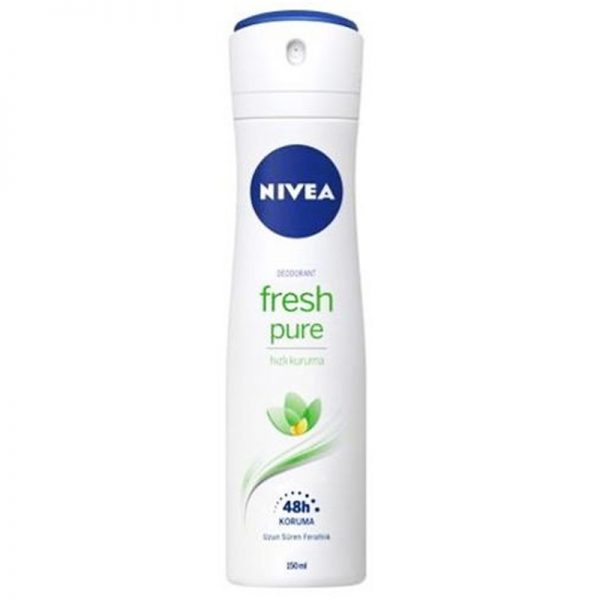 اسپری دئودورانت زنانه نیوا Nivea مدل Fresh Pure کد 75350