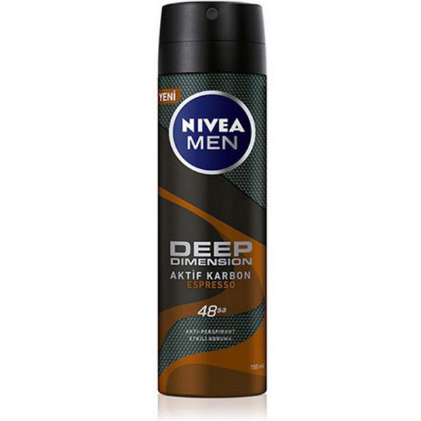 اسپری Nivea Deep Black Carbon Espresso کد 75358