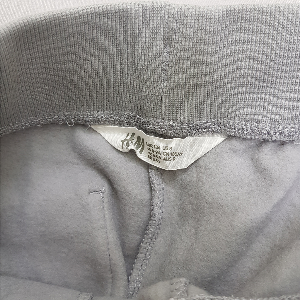 شلوار توپنبه ای پسرانه 35555 سایز 8 تا 14 سال کد 7 مارک H&M