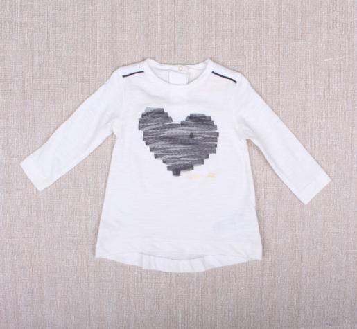 بلوز دخترانه 18177 سایز 3 تا 6 ماه مارک TUMBLE NDRY