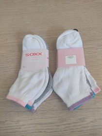 جوراب 3عددی دخترانه ساق کوتاه مارک SOXX کد 408060