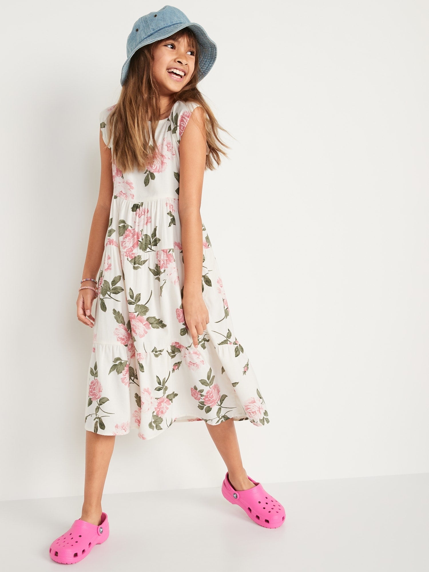 سارافون دخترانه 35734 سایز 5 تا 16 سال مارک OLDNAVY