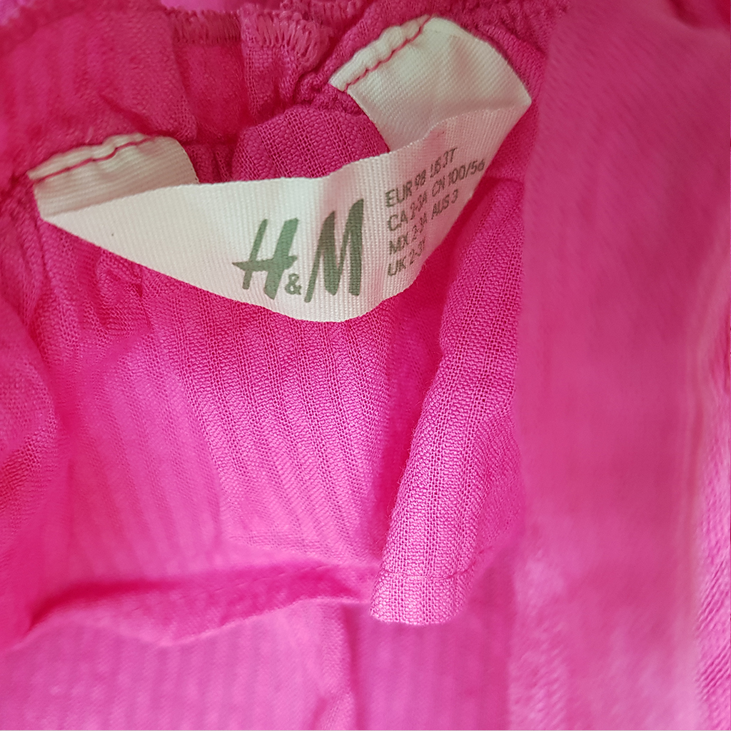 سارافون دخترانه 35477 سایز 1.5 تا 10 سال مارک H&M