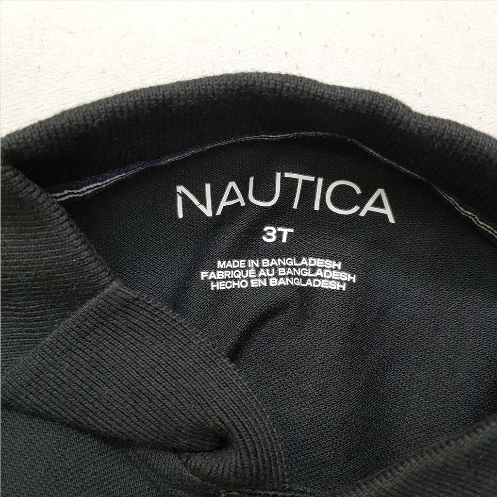 تی شرت یقه دار پسرانه 35744 سایز 3 تا 20 سال مارک NAUTICA