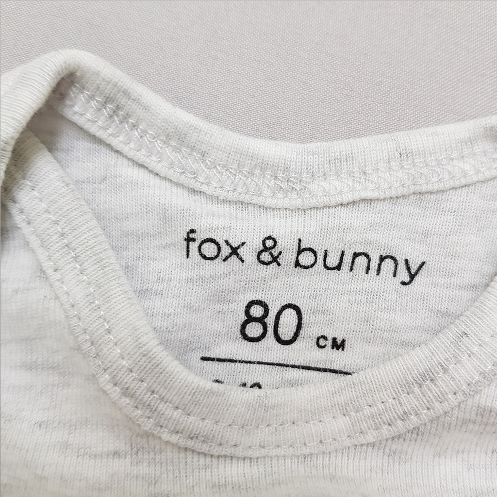 بادی دو عددی بچگانه 35754 سایز 3 تا 18 ماه مارک Fox&Bunny