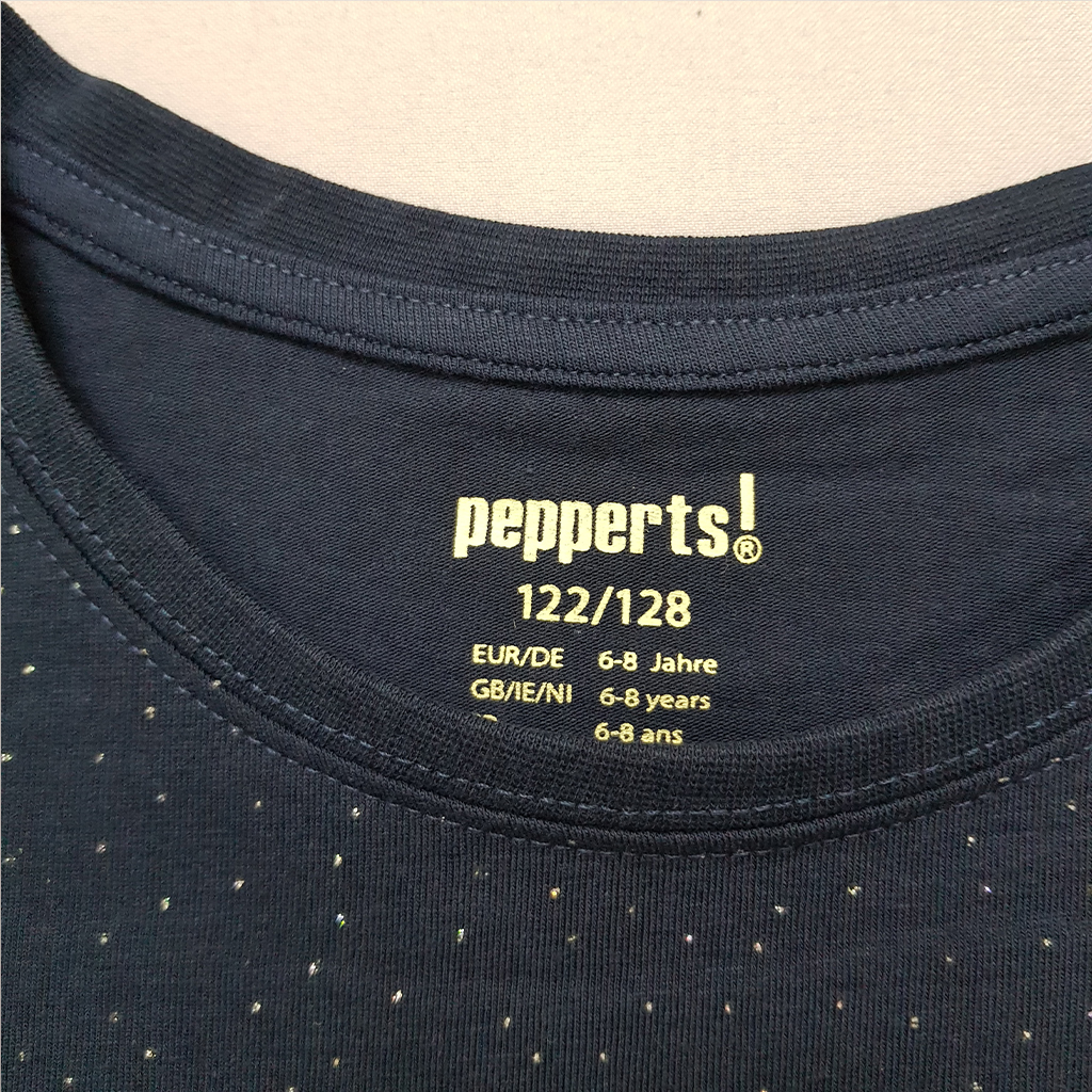 تی شرت دخترانه 35757 سایز 7 تا 14 سال مارک Pepperts