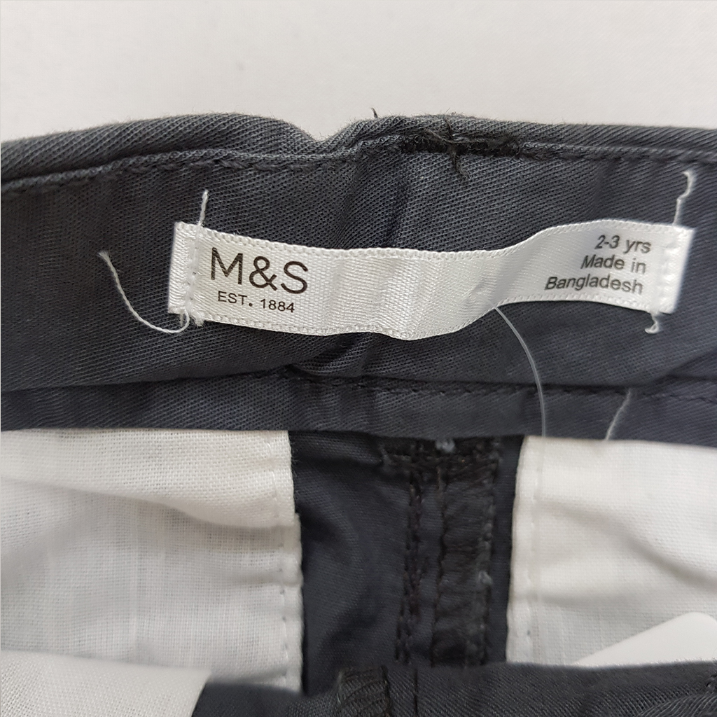 شلوار کتان پسرانه 35788 سایز 12 ماه تا 7 سال مارک M&S