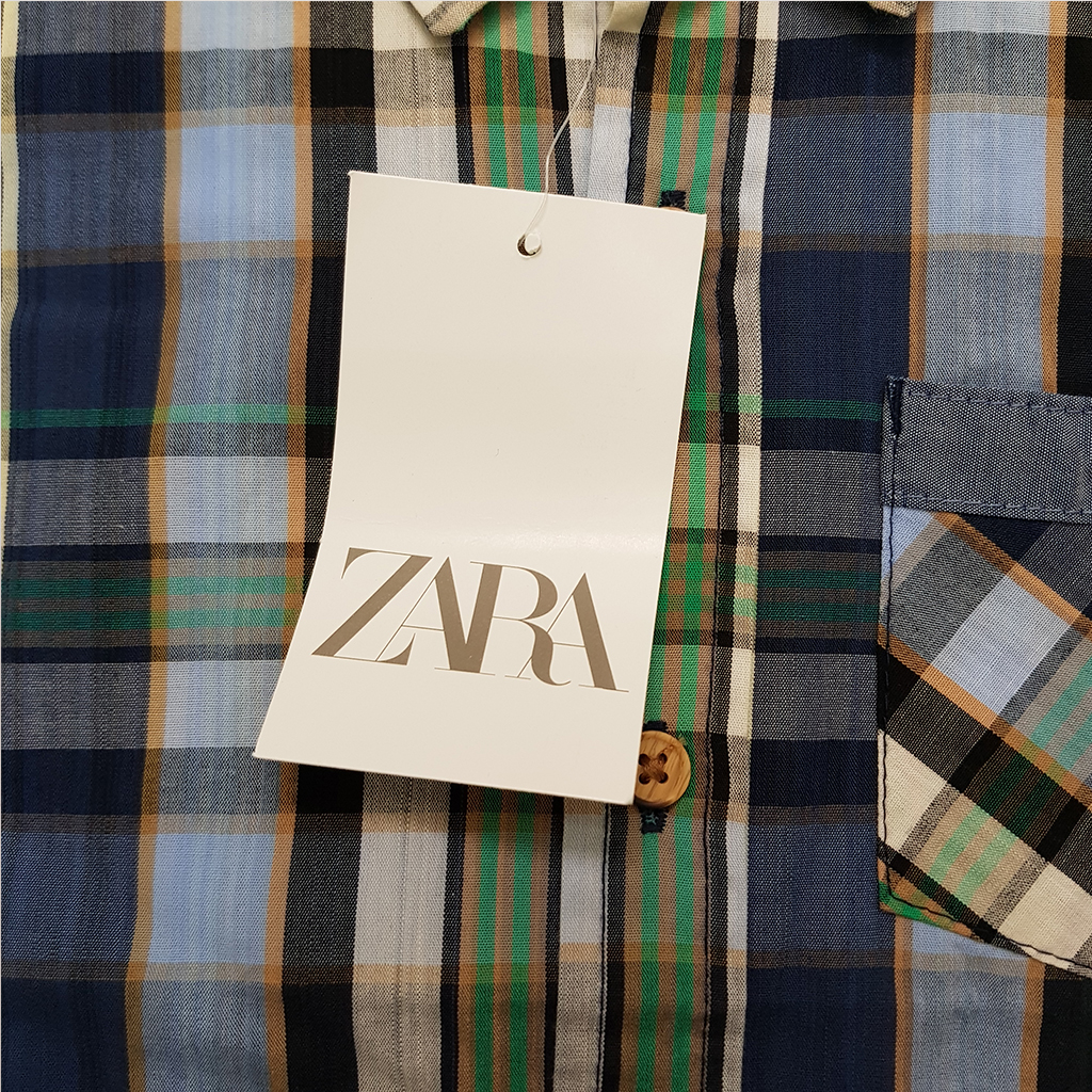 پیراهن پسرانه 35775 سایز 6 تا 17 سال مارک ZARA