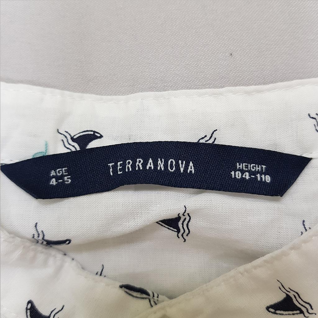 پیراهن پسرانه 35869 سایز 4 تا 14 سال مارک Terranova