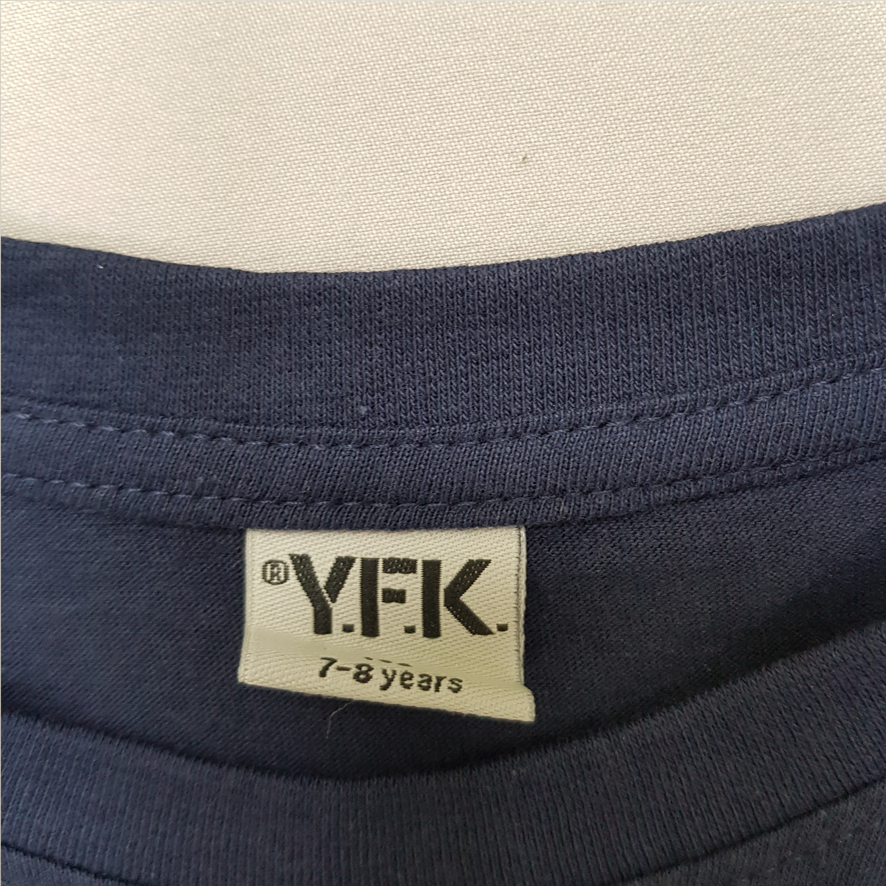 تی شرت پسرانه 35896 سایز 7 تا 14 سال مارک YFK