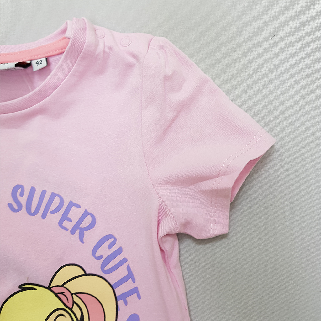 تی شرت دخترانه 35920 سایز 12 ماه تا 3 سال کد 12 مارک Looney Tunes