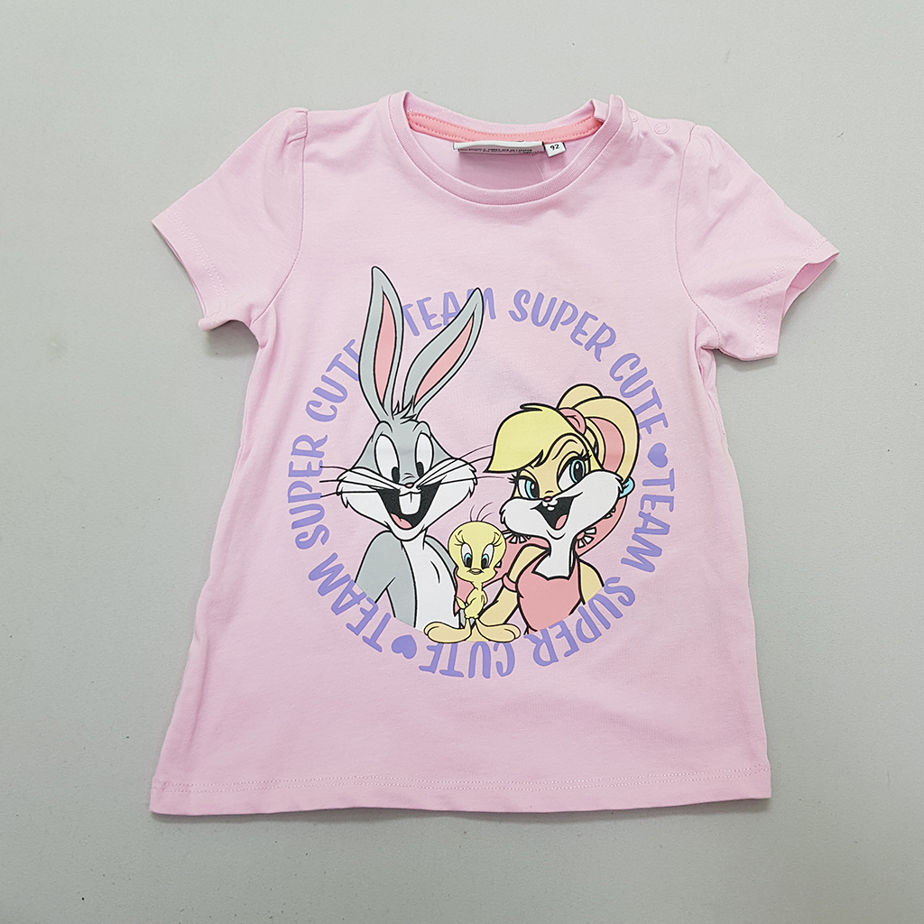 تی شرت دخترانه 35920 سایز 12 ماه تا 3 سال کد 12 مارک Looney Tunes
