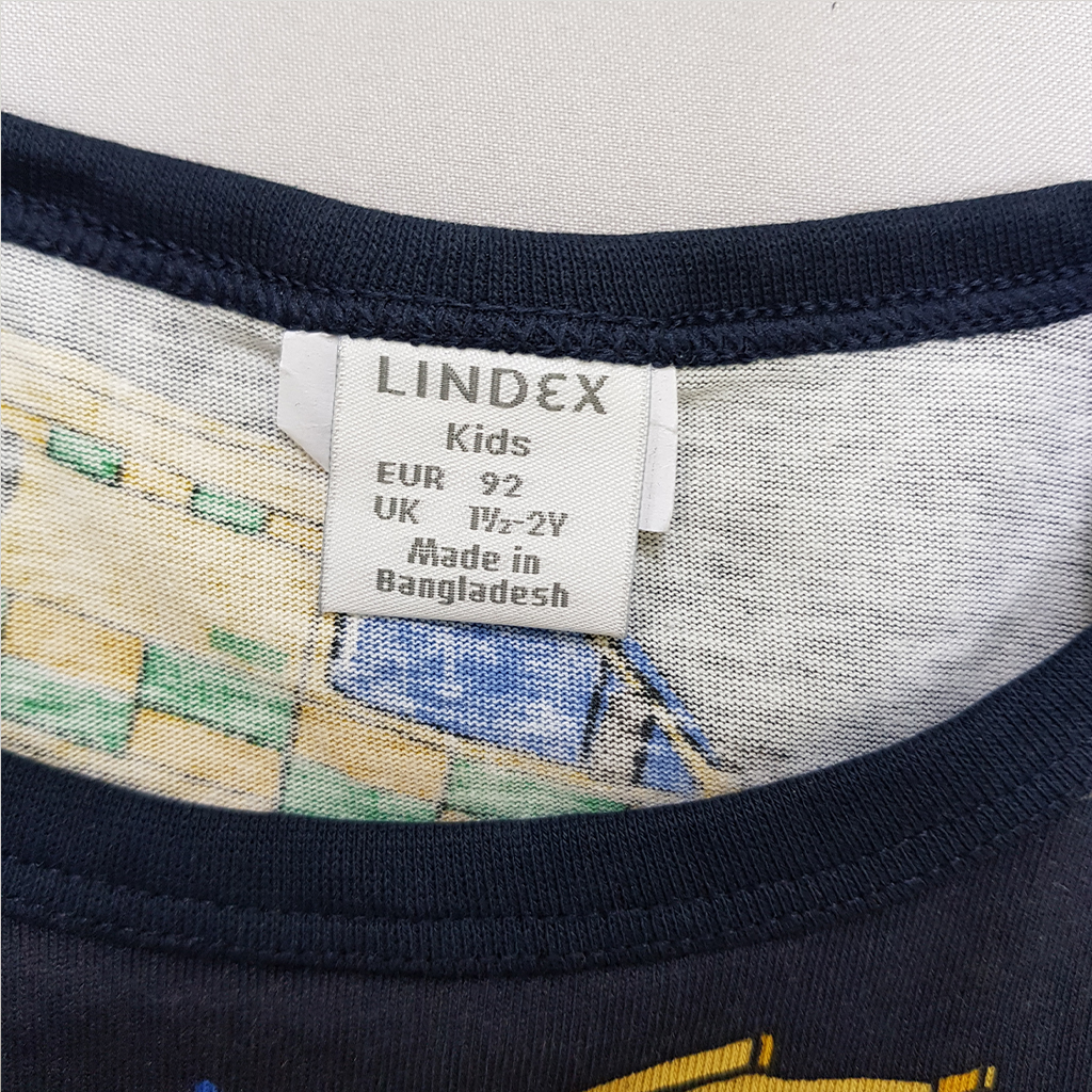 تی شرت پسرانه 35918 سایز 1.5 تا 8 سال کد 13 مارک LINDEX