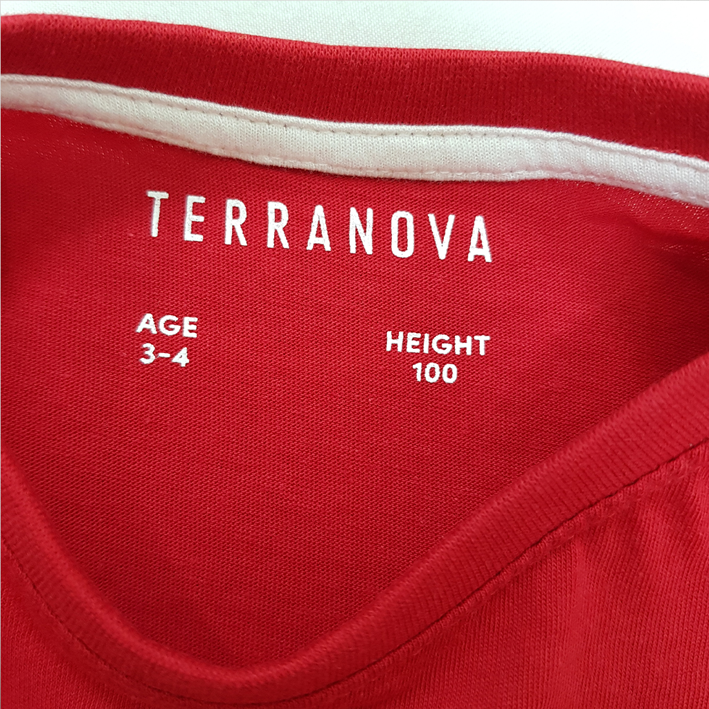 تی شرت پسرانه 35927 سایز 3 تا 14 سال کد 3 مارک Terranova
