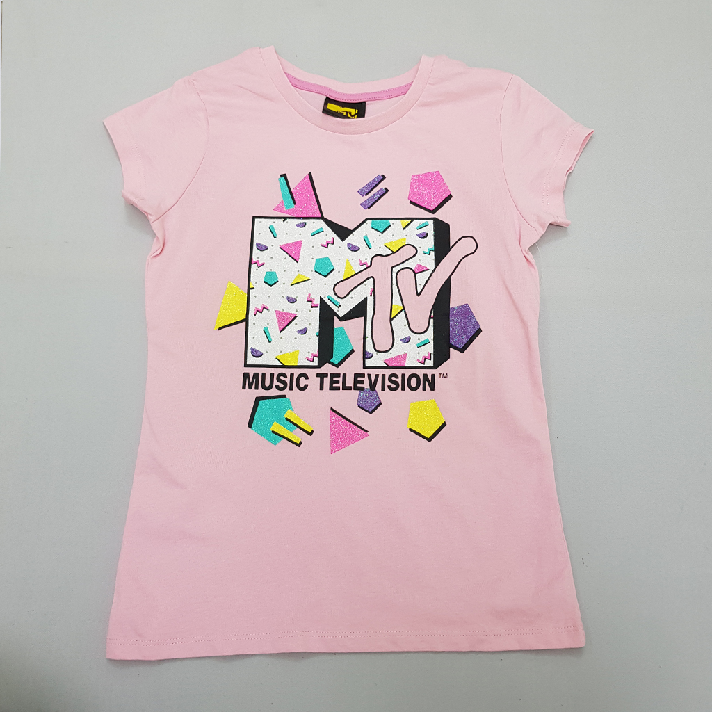 تی شرت دخترانه 35922 سایز 7 تا 16 سال کد 2 مارک MTV