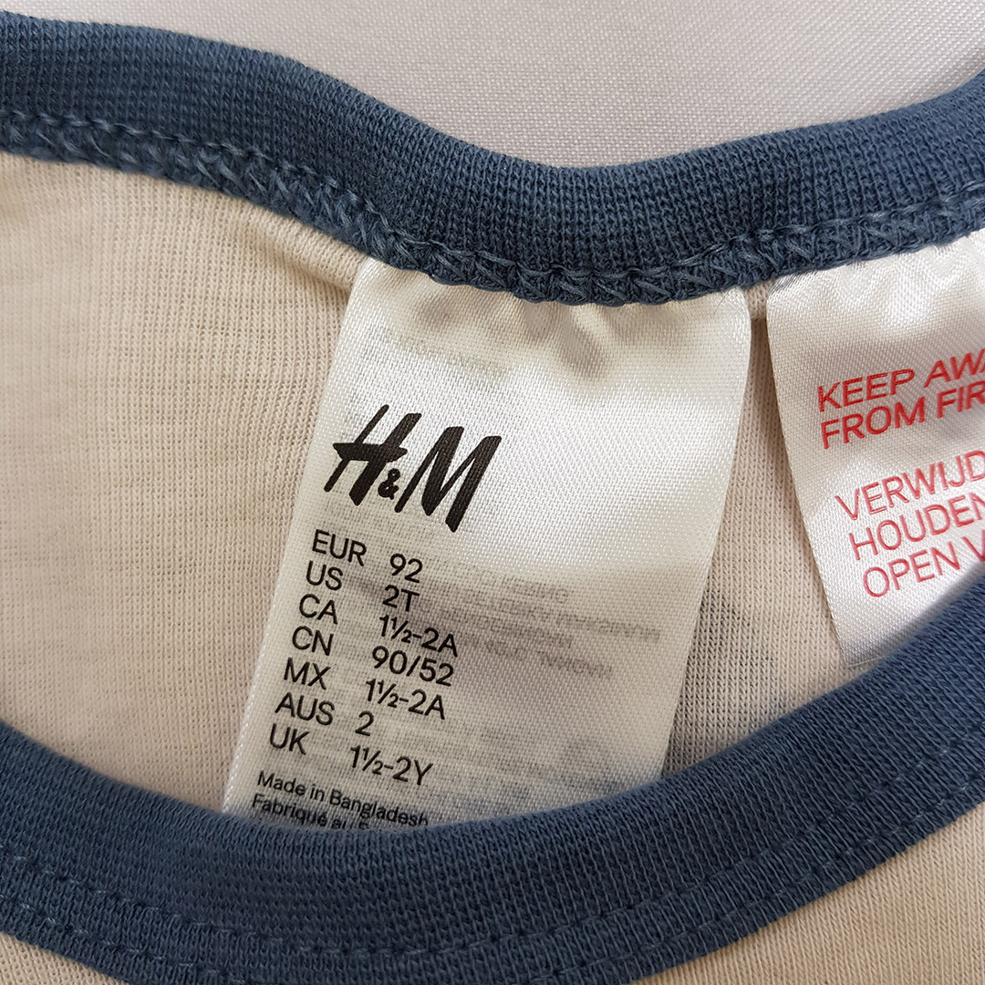 ست بچگانه  36016 سایز 1.5 تا 12سال مارک H&M