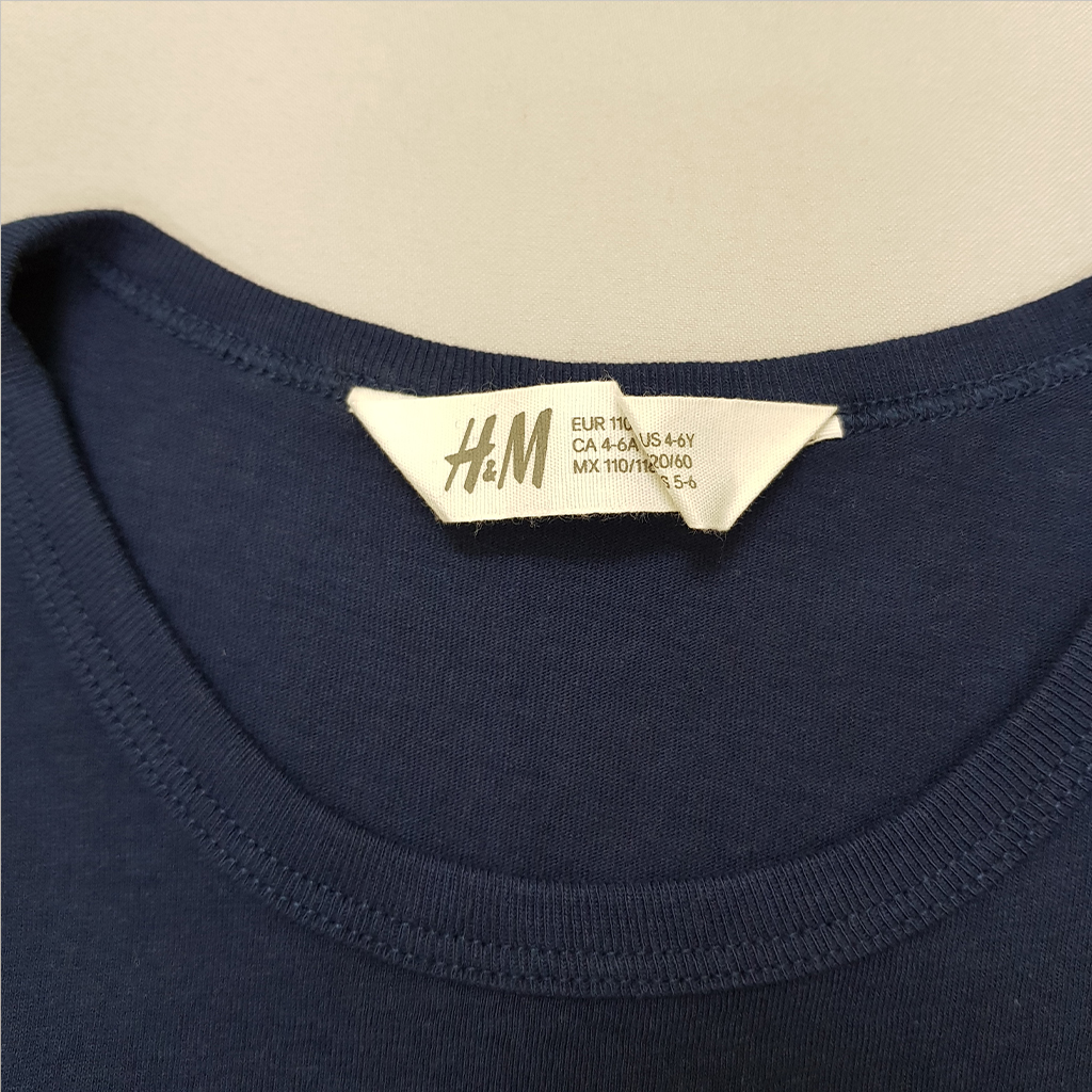 تی شرت حلقه ای پسرانه 35948 سایز 3 تا 9 سال کد 7 مارک H&M
