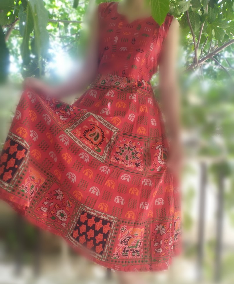 لباس ساحلی طرح لنگی هندی زنانه کد 2207046