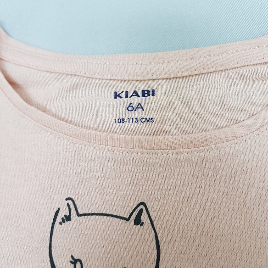تی شرت دخترانه 36087 سایز 3 تا 12 سال مارک KIABI
