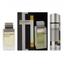 ست ادو تويلت مردانه امپر پرايو مدل Illusion کد 10314 (PERFUME)