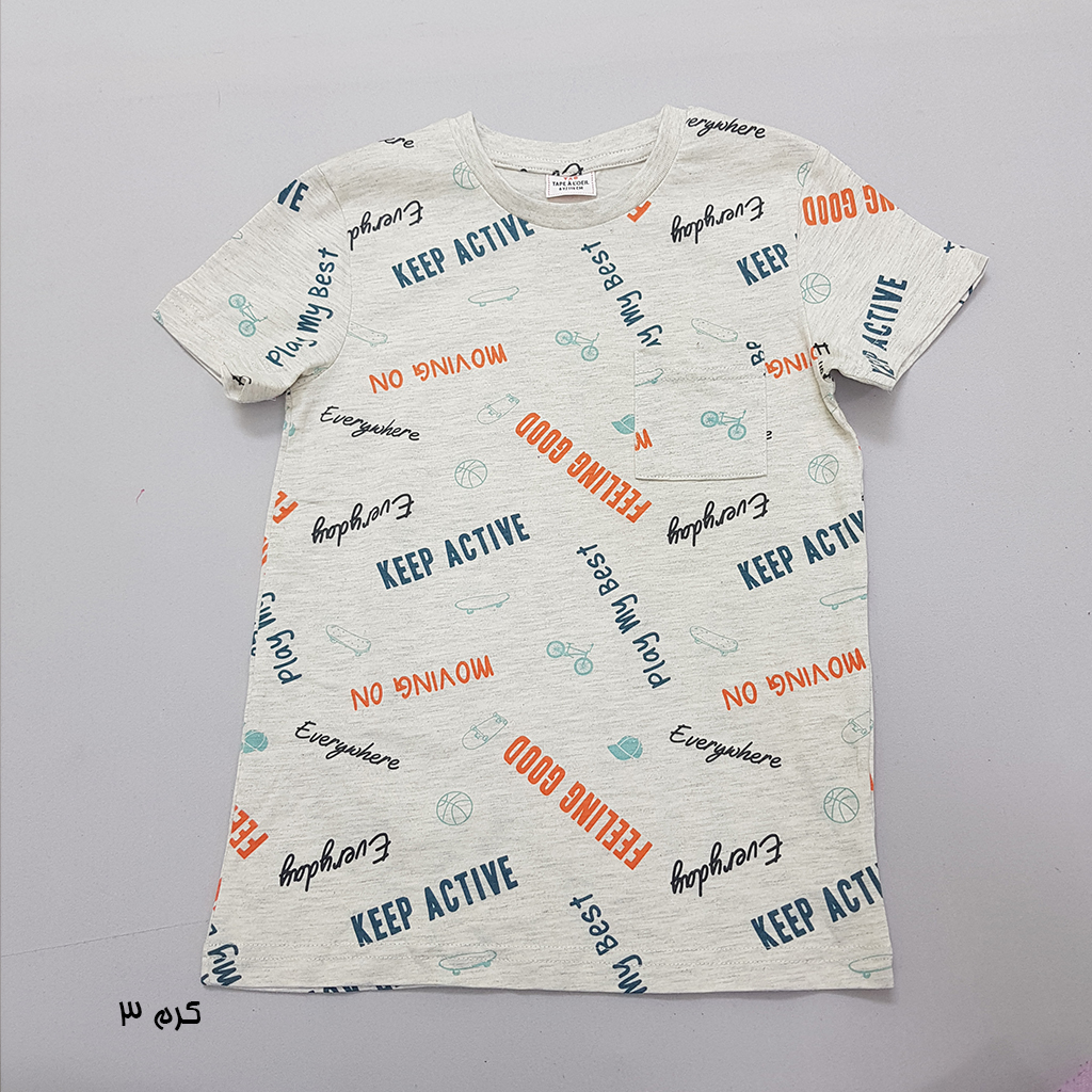 تی شرت پسرانه 36096 سایز 4 تا 14 سال مارک TAPEA LOEIL