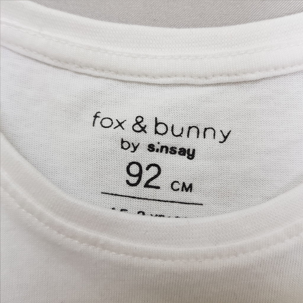 تی شرت دخترانه 36170 سایز 1.5 تا 10 سال کد 7 مارک Fox&bunny