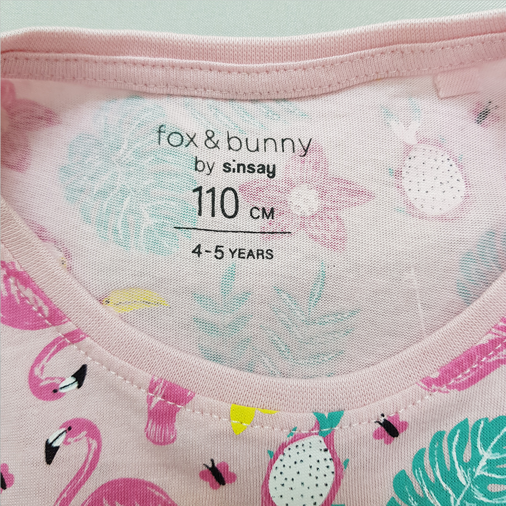 تی شرت دخترانه 36170 سایز 2 تا 10 سال کد 5 مارک Fox&bunny   *
